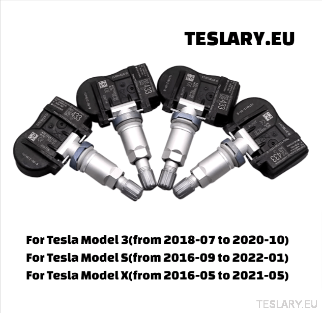 Tyre Pressure TPMS Sensors for Tesla 3 S X 2016 - 2021 - TESLARY Tesla Shop Accessories Europe Nederlands Ireland Deutschland Espana Alicante France Italia