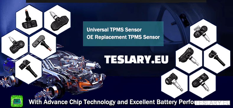 Tyre Pressure TPMS Sensors for Tesla 3 S X 2016 - 2021 - TESLARY Tesla Shop Accessories Europe Nederlands Ireland Deutschland Espana Alicante France Italia