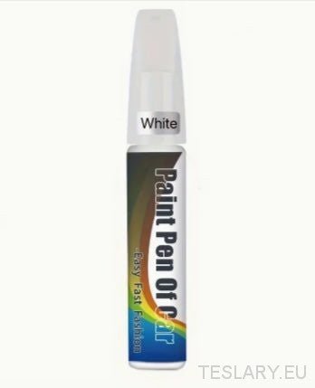 Universal Car Touch Up Paint Pens 12ml in White , Black , Silver & Grey - TESLARY Tesla Shop Accessories Europe Nederlands Dublin Cork Ireland Deutschland Espana Alicante France Italia