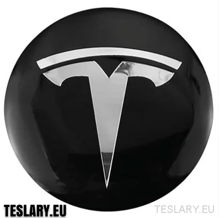 56mm TESLA MODEL ALLOY WHEELS CAP CENTER WHEEL HUBS EUROPE IRELAND NEDERLANDS DEUTSCHLAND BLACK AND SILVER PERFECT FIT