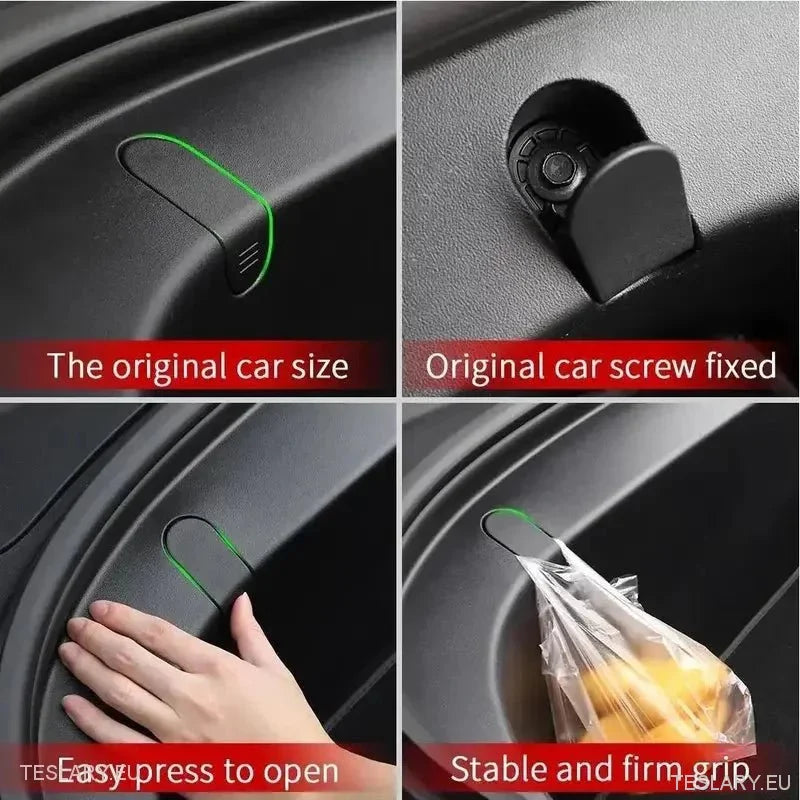 Tesla Model 3 Frunk Hooks
