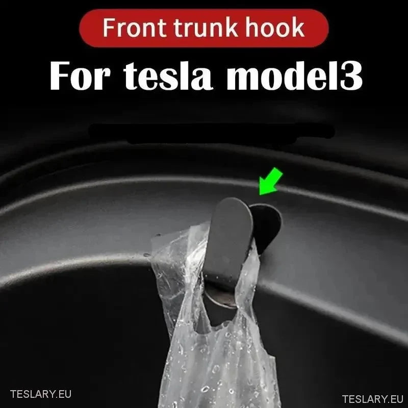 Tesla Model 3 Frunk Hooks