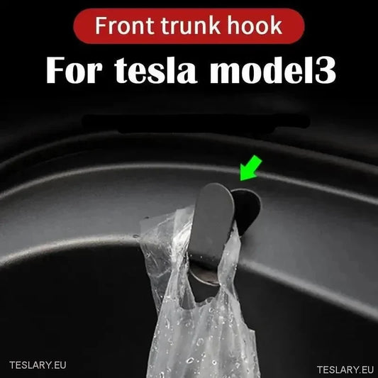 Tesla Model 3 Frunk Hooks