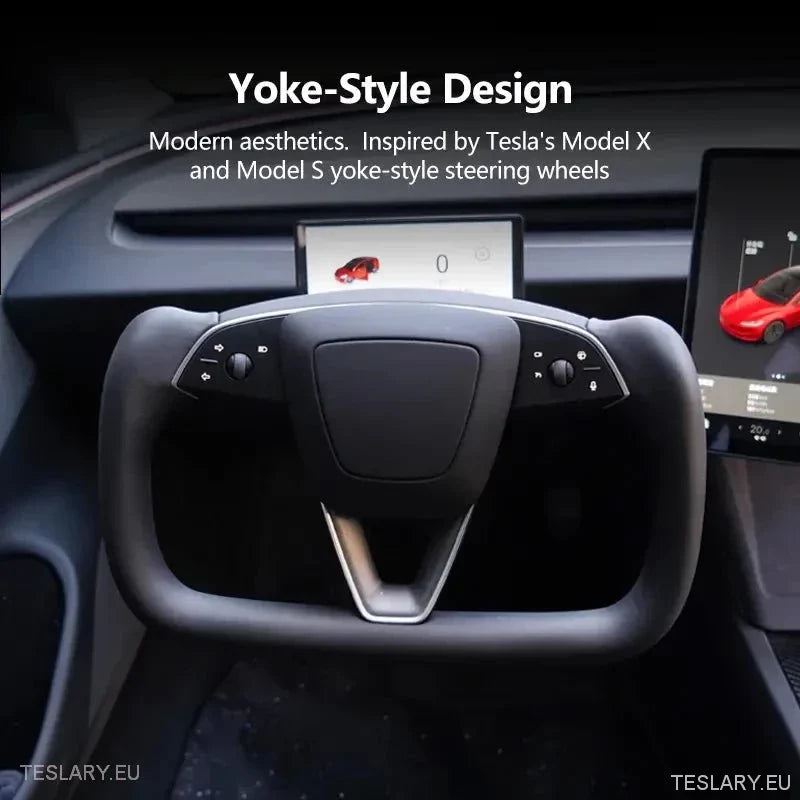 Tesla Yoke Style Steering Wheel for Model 3 Highland