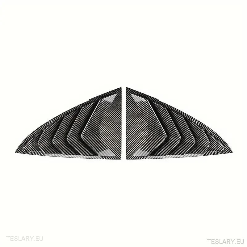 Tesla 3 Highland  Sports Style Rear Side Windows Splitter ( 2 Pieces )