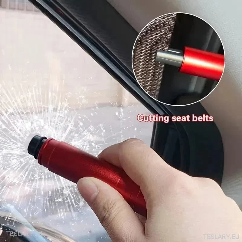Emergency Escape Tool - Break Glass Allowing Quick Escape