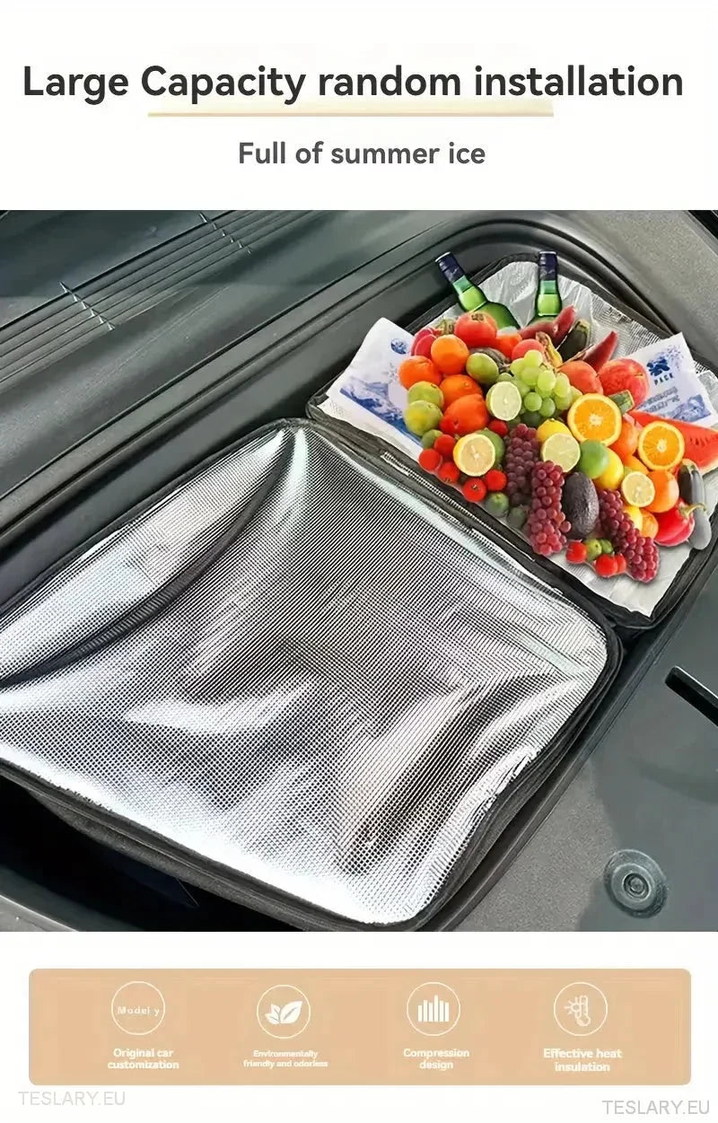 Frunk Storage / Cooler Bags & Organiser for Tesla Model 3 / Y
