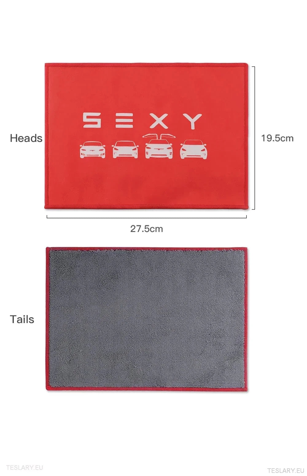 MicroFiber Cloth Towel for Tesla with S 3 X Y Logo