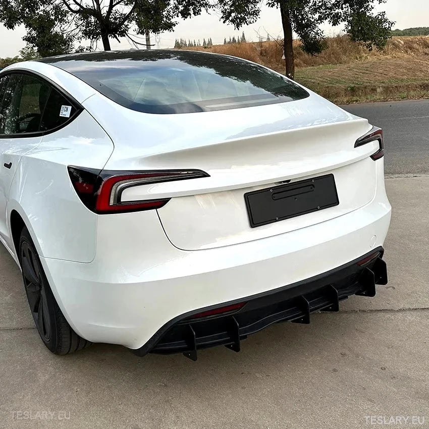 Tesla 3 Highland Rear Bumper Diffuser Body Kit