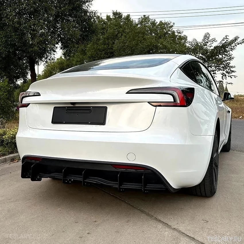 Tesla 3 Highland Rear Bumper Diffuser Body Kit