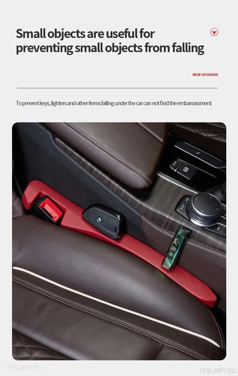 Seat Gap Filler for Tesla Model 3 , Y & S with Logo