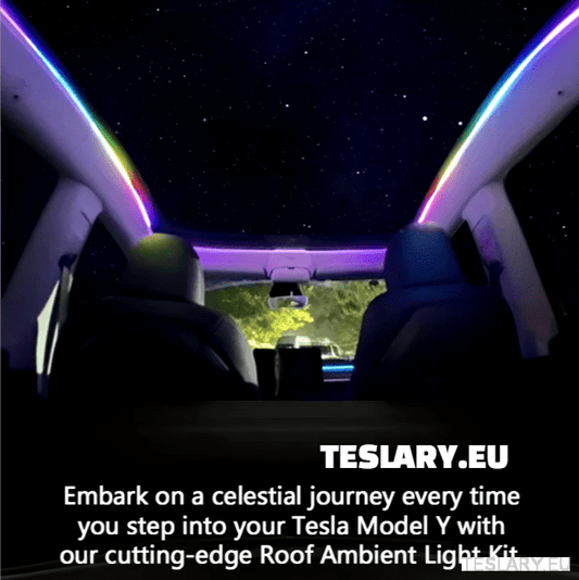 Tesla Model Y Led Ambient Roof Lighting