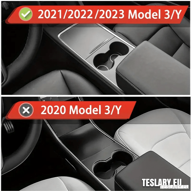 Tesla Model 3 / Y Accessories 3 Pack Front & Rear Trays & Hidden Storage