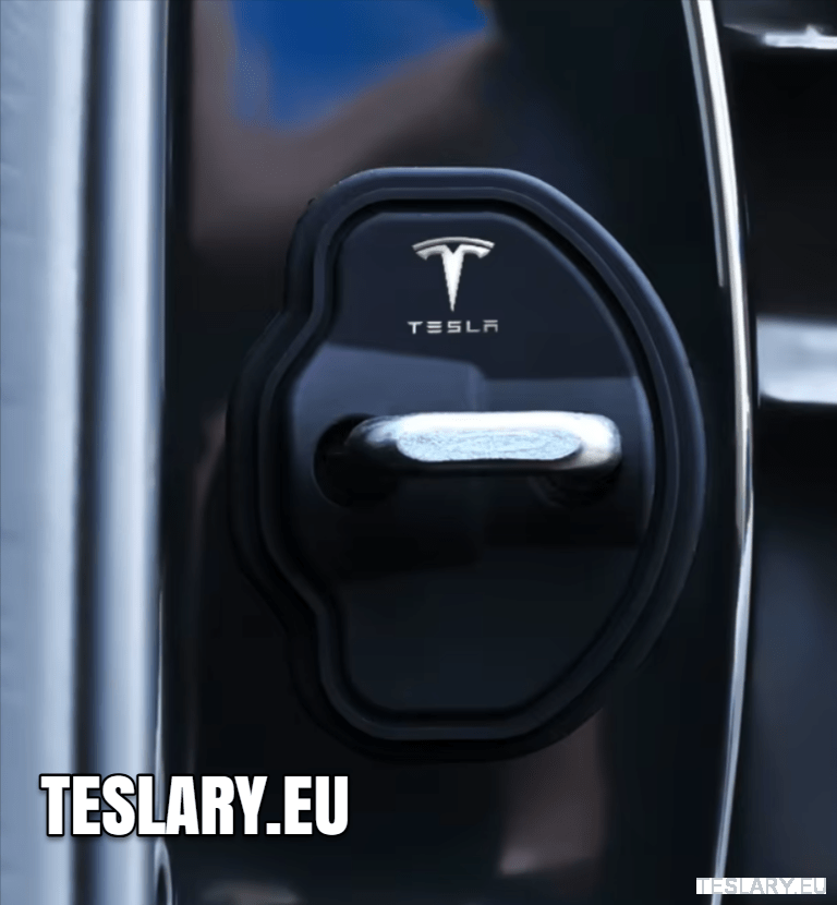 Tesla Model 3 / 3+ Highland & Y Silicone Door Lock Protector with Logo