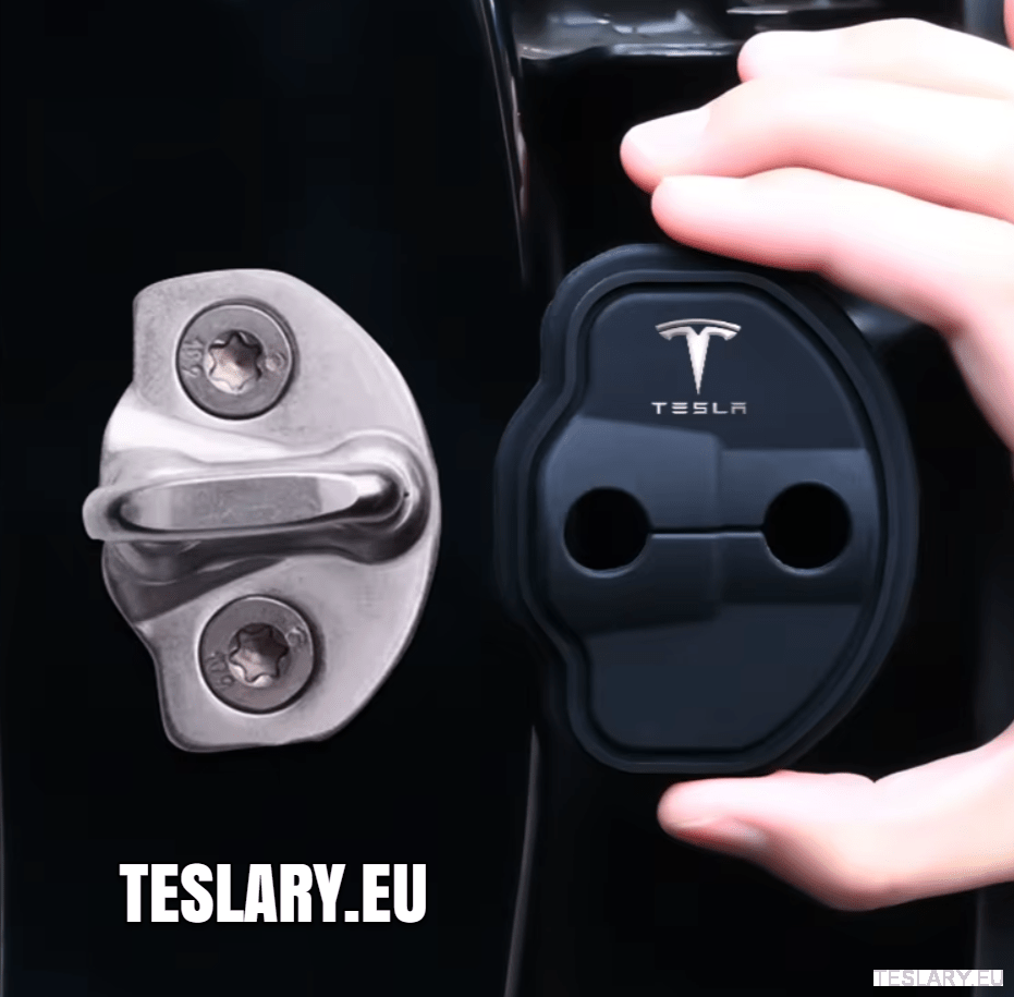 Tesla Model 3 / 3+ Highland & Y Silicone Door Lock Protector with Logo