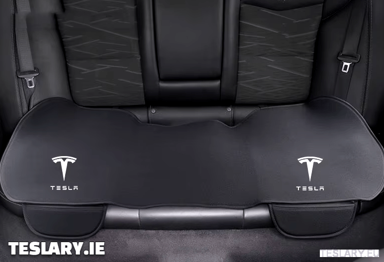 Tesla Model 3 / Y Fitted Proteective Seat Cushion Covers with Logo