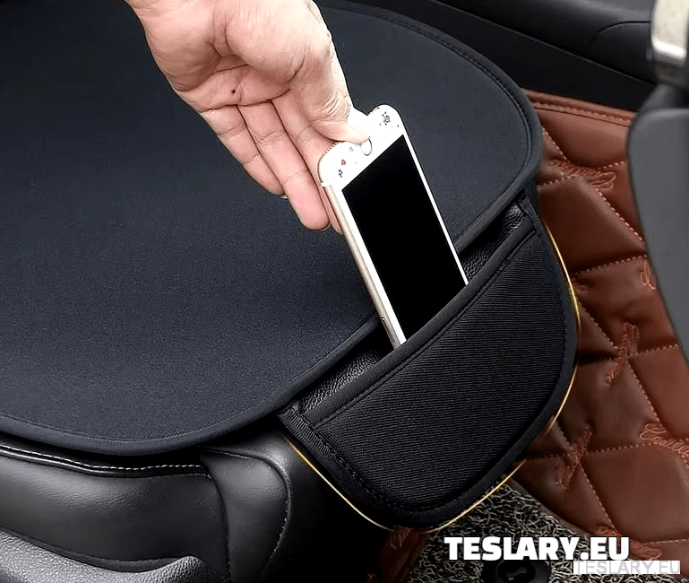 Tesla Model 3 / Y Fitted Proteective Seat Cushion Covers with Logo