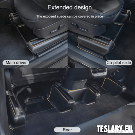 Tesla Model Y Full 9 Piece Seat Rail Protection Kit