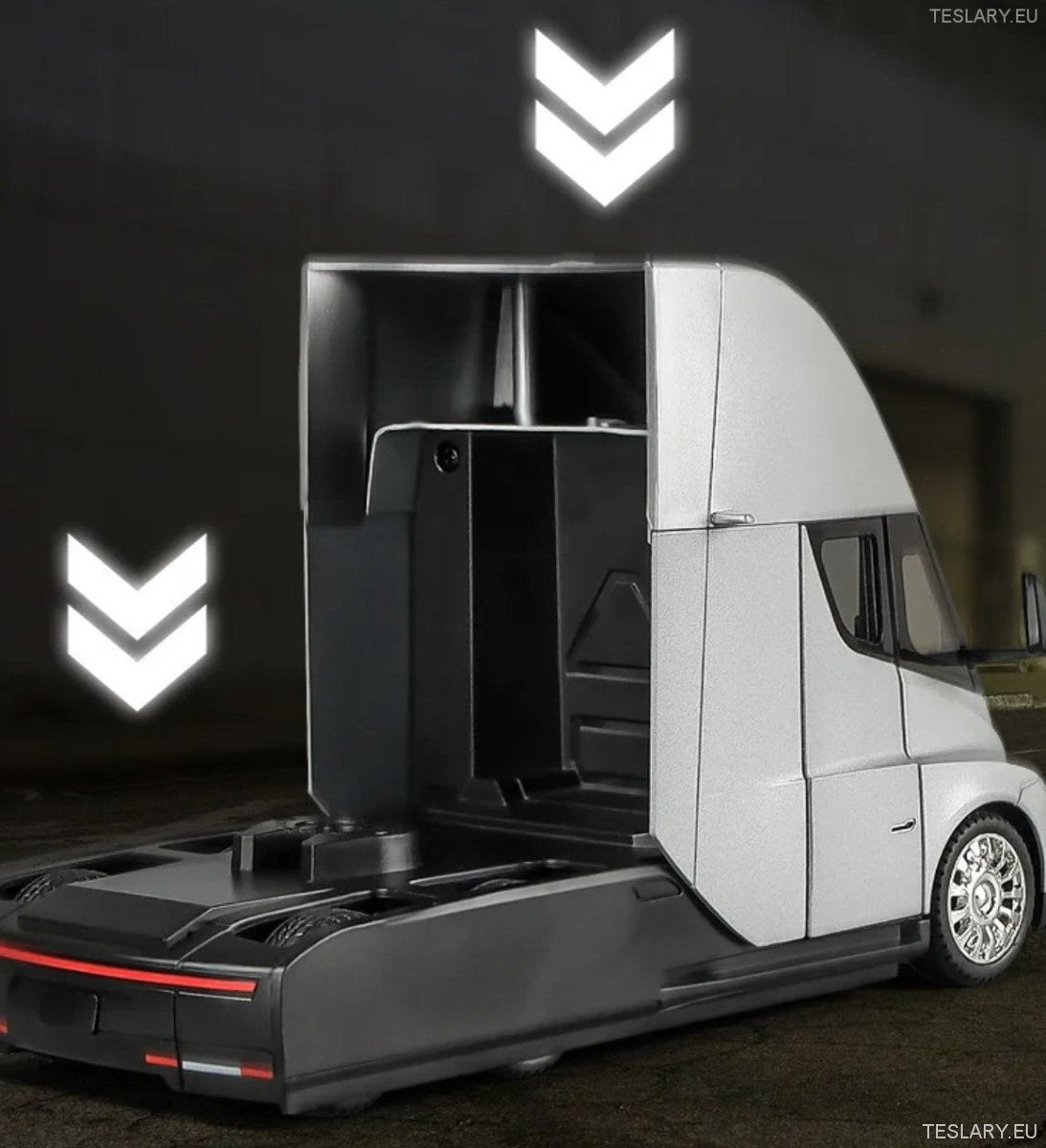 Tesla Semi Trailer Truck Collectors 1:24 Unofficial Version