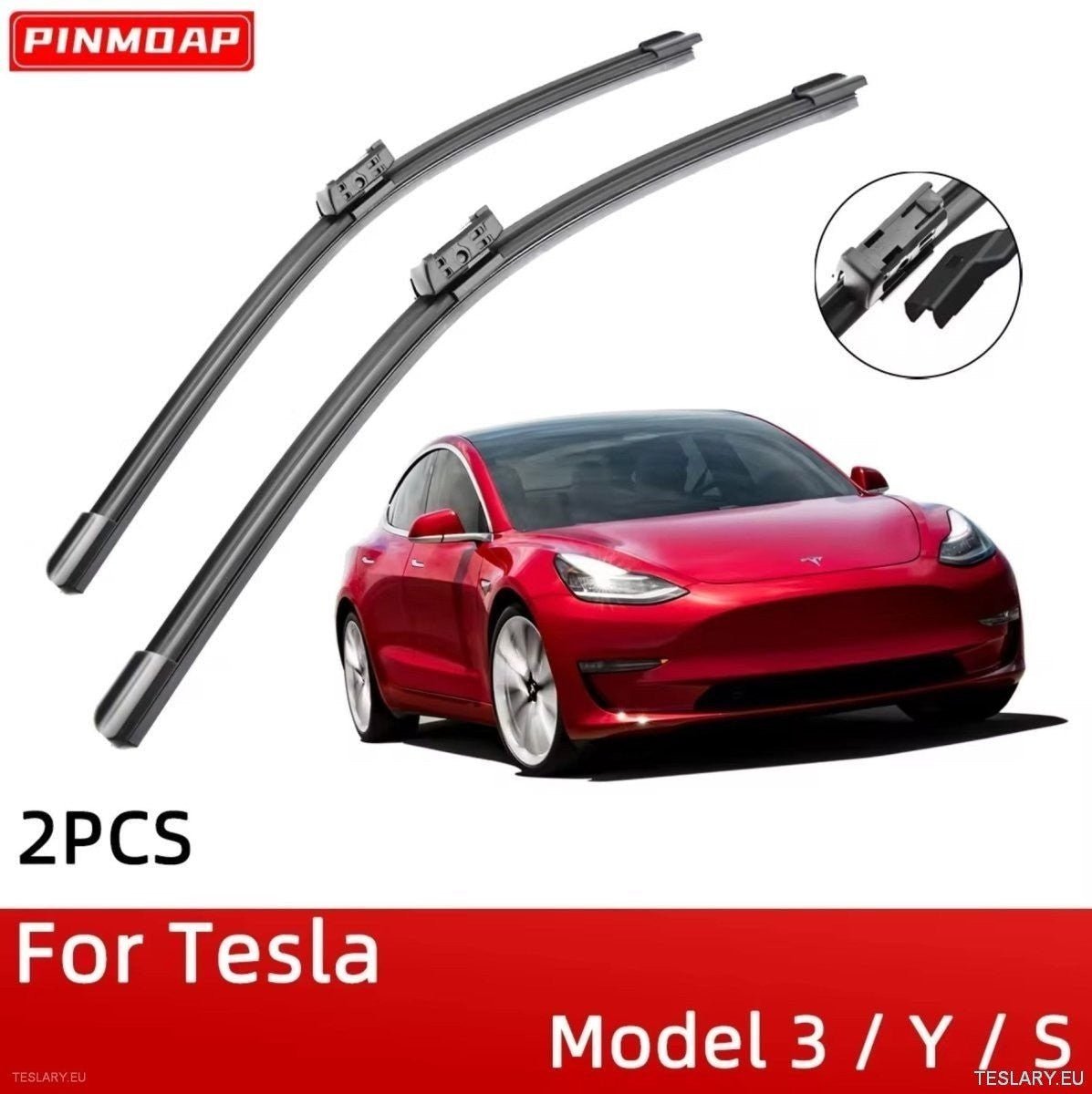 All Weather Windscreen Wiper Blades for Tesla Models 3 & Y - TESLARY Tesla Shop Accessories Europe Nederlands Ireland Deutschland Espana Alicante France Italia