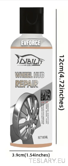 Alloy Wheel Restoration & Care Solution for Tesla , BYD , MG and Other EVs - TESLARY Tesla Shop Accessories Europe Nederlands Ireland Deutschland Espana Alicante France Italia