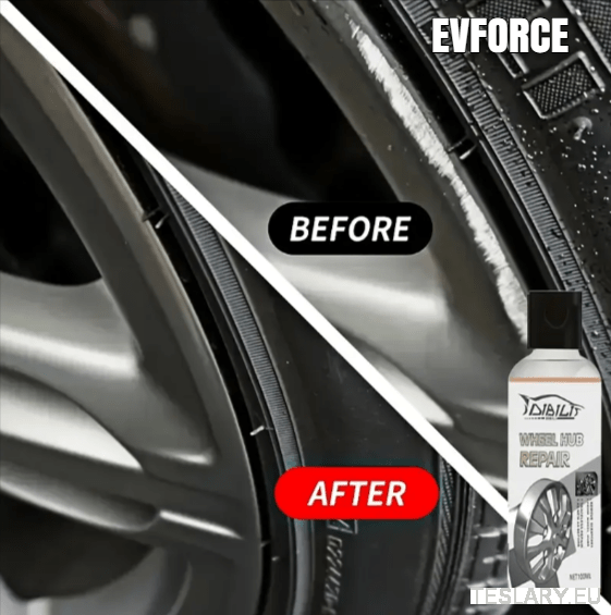 Alloy Wheel Restoration & Care Solution for Tesla , BYD , MG and Other EVs - TESLARY Tesla Shop Accessories Europe Nederlands Ireland Deutschland Espana Alicante France Italia