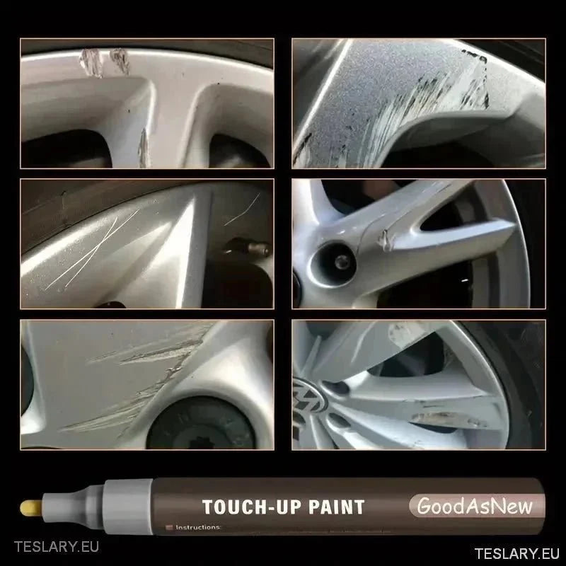 Alloy Wheel Touch Up Paint in Silver , Grey, Matte Black and Shiny Black - TESLARY Tesla Shop Accessories Europe Nederlands Ireland Deutschland Espana Alicante France Italia