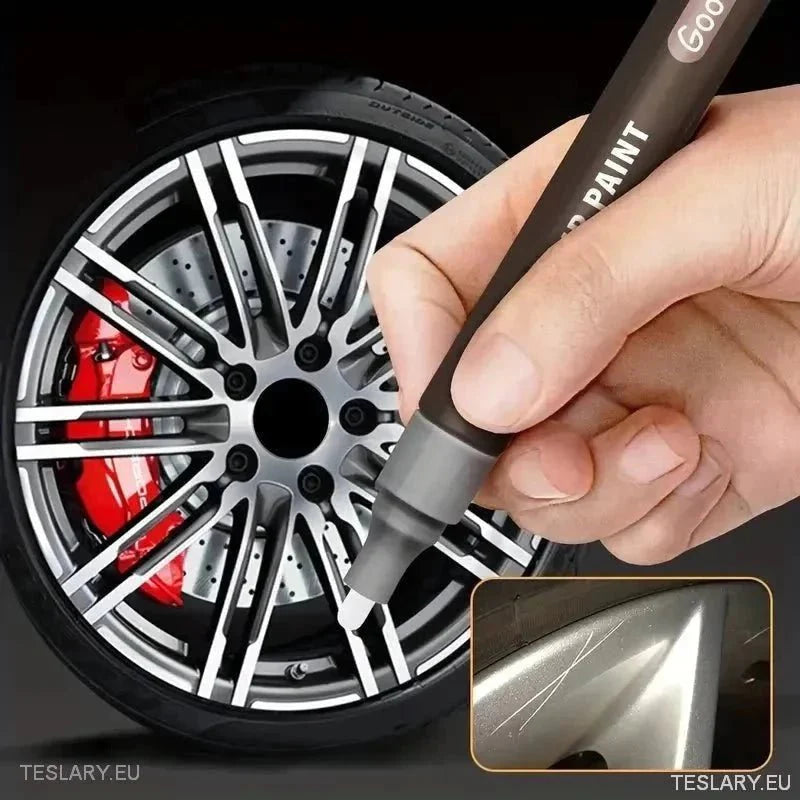 Alloy Wheel Touch Up Paint in Silver , Grey, Matte Black and Shiny Black - TESLARY Tesla Shop Accessories Europe Nederlands Ireland Deutschland Espana Alicante France Italia