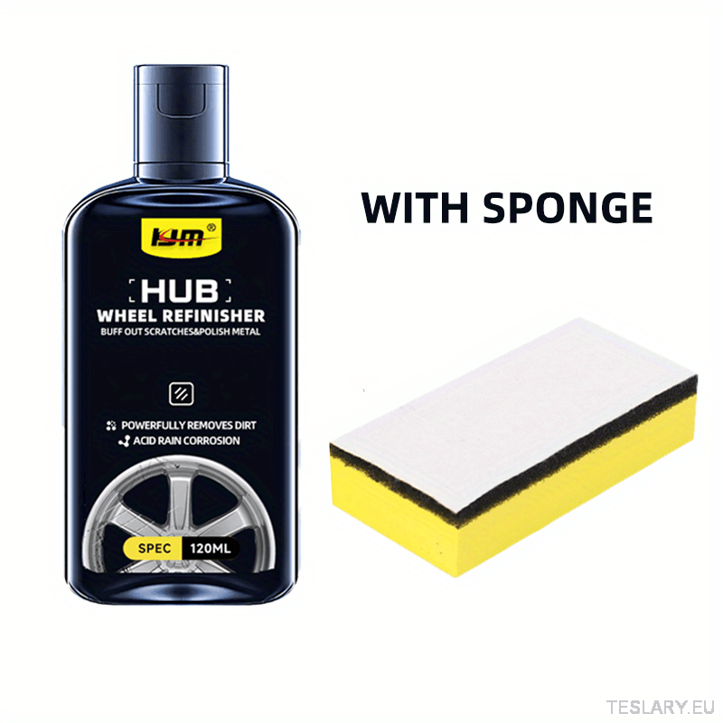 Car wheel hub scratches repair kit, Wheel hub retreading and polishing paste, Automobile wheel hub scratches, rust, fading repair agent, Premium care wax for wheel hub - TESLARY Tesla Shop Accessories Europe Nederlands Ireland Deutschland Espana Alicante 
