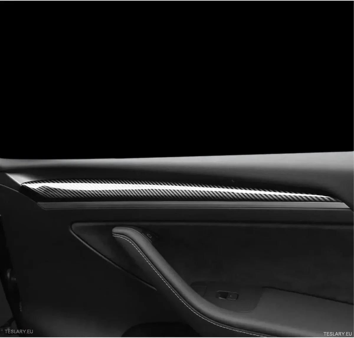 Internal Door Side Trims Tesla 3/Y - TESLARY Tesla Shop Accessories Europe Nederlands Ireland Deutschland Espana Alicante France Italia