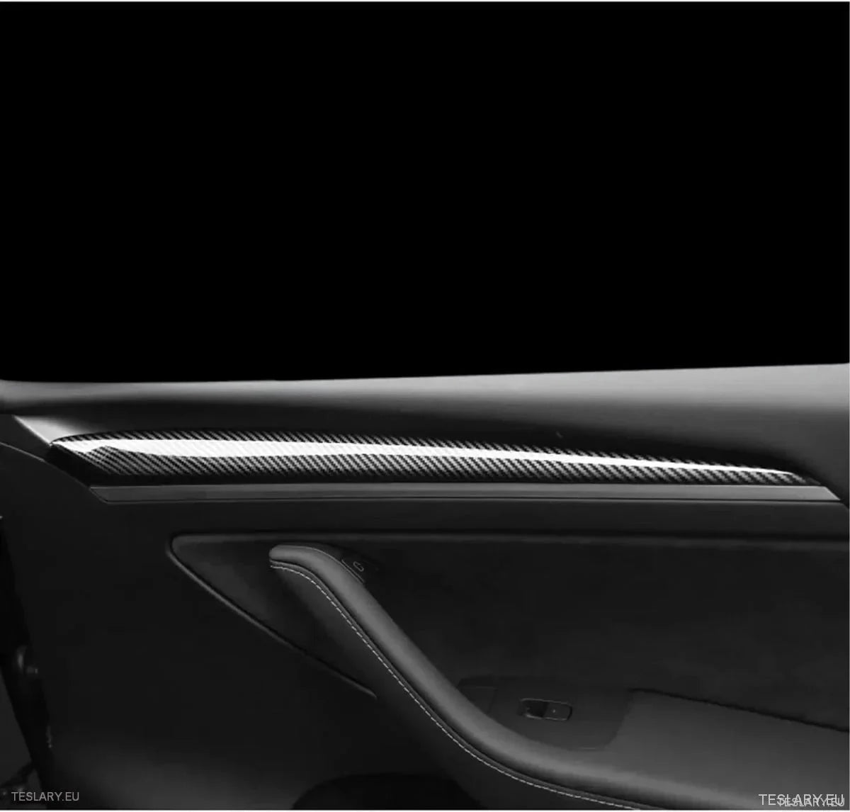 Internal Door Side Trims Tesla 3/Y - TESLARY Tesla Shop Accessories Europe Nederlands Ireland Deutschland Espana Alicante France Italia