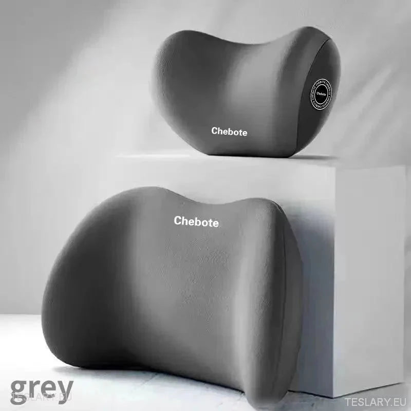 Memory Foam Neck Pillow & Back Support Cushion for All Tesla Models - TESLARY Tesla Shop Accessories Europe Nederlands Ireland Deutschland Espana Alicante France Italia