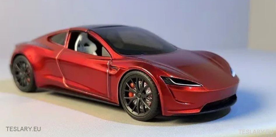 New Tesla Roadster Model Car 1:24 Unofficial Version - TESLARY Tesla Shop Accessories Europe Nederlands Ireland Deutschland Espana Alicante France Italia