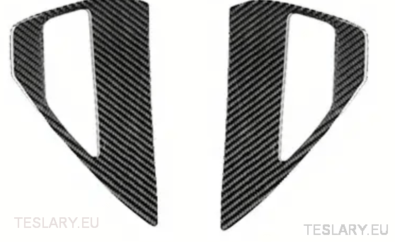 Real Carbon Fiber Charging Port Cover for Tesla 3 / Y in Red or Black - TESLARY Tesla Shop Accessories Europe Nederlands Ireland Deutschland Espana Alicante France Italia