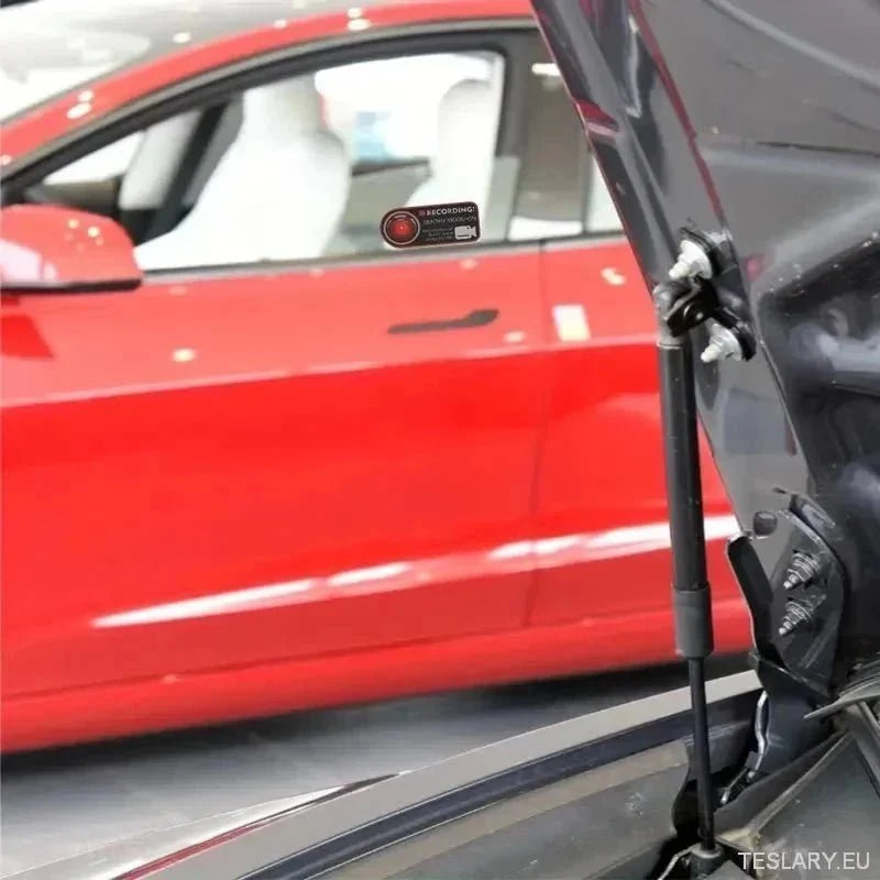 Sentry Mode Protection and Warning Stickers - TESLARY Tesla Shop Accessories Europe Nederlands Ireland Deutschland Espana Alicante France Italia