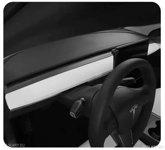 Silicone Dashboard Cover with Door Panel Inserts for Tesla 3/Y ( WHITE ) - TESLARY Tesla Shop Accessories Europe Nederlands Ireland Deutschland Espana Alicante France Italia