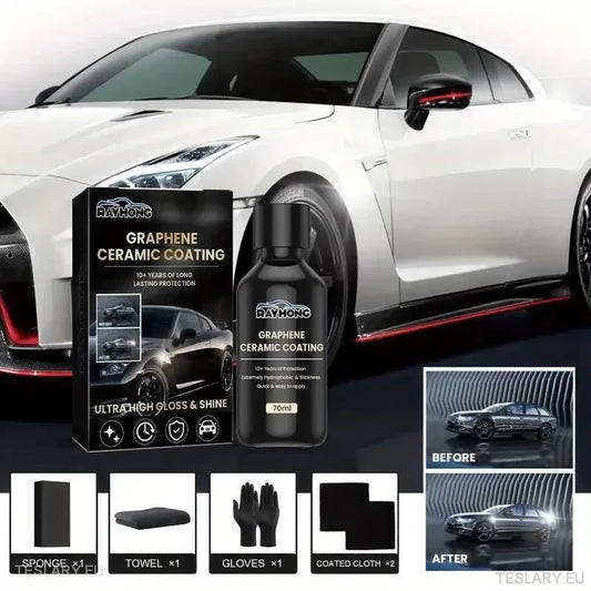 Specialist Graphene Ceramic Coating for your Tesla - TESLARY Tesla Shop Accessories Europe Nederlands Ireland Deutschland Espana Alicante France Italia