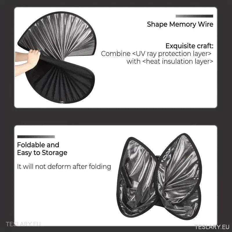 Sunshade Protection for Glass Roof for Tesla 3 & Y - TESLARY Tesla Shop Accessories Europe Nederlands Ireland Deutschland Espana Alicante France Italia
