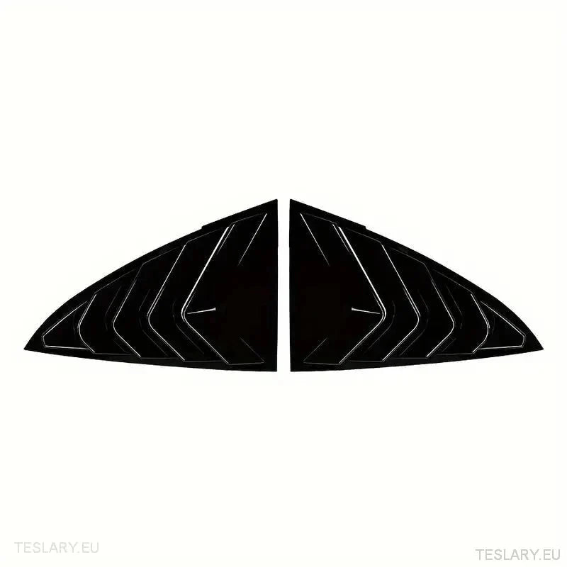 Tesla 3 Highland Sports Style Rear Side Windows Splitter ( 2 Pieces ) - TESLARY Tesla Shop Accessories Europe Nederlands Ireland Deutschland Espana Alicante France Italia