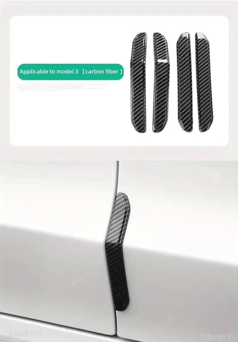 Tesla 3/Y Door Anti Collision Strips ( 4 Pack ) - TESLARY Tesla Shop Accessories Europe Nederlands Ireland Deutschland Espana Alicante France Italia