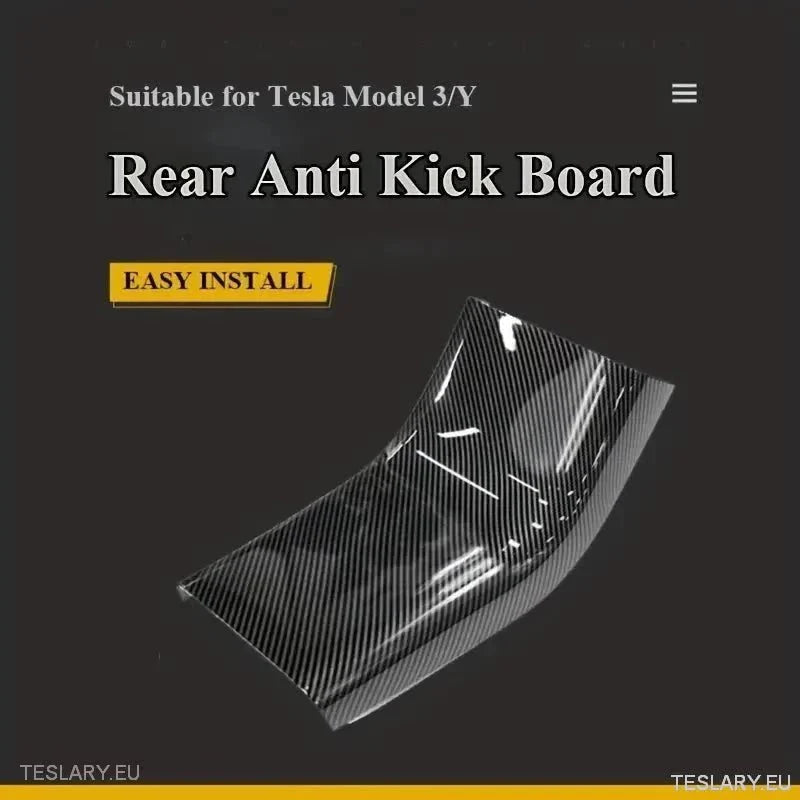 Tesla 3/Y Rear Kick Panel for Centre Console - TESLARY Tesla Shop Accessories Europe Nederlands Ireland Deutschland Espana Alicante France Italia