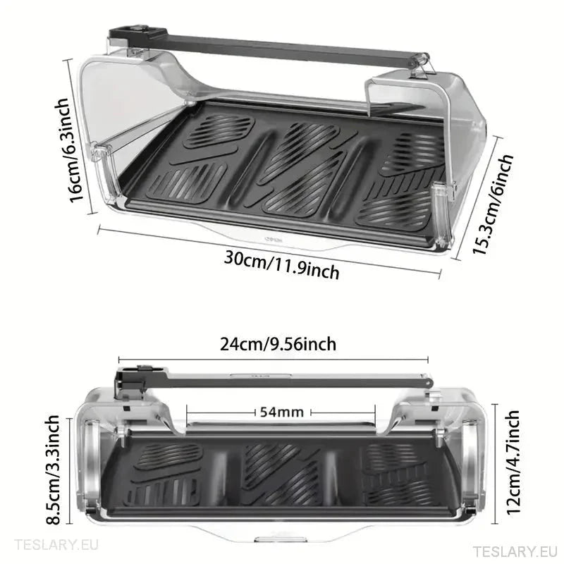 Tesla 3/Y Under Screen Storage Organiser - TESLARY Tesla Shop Accessories Europe Nederlands Ireland Deutschland Espana Alicante France Italia