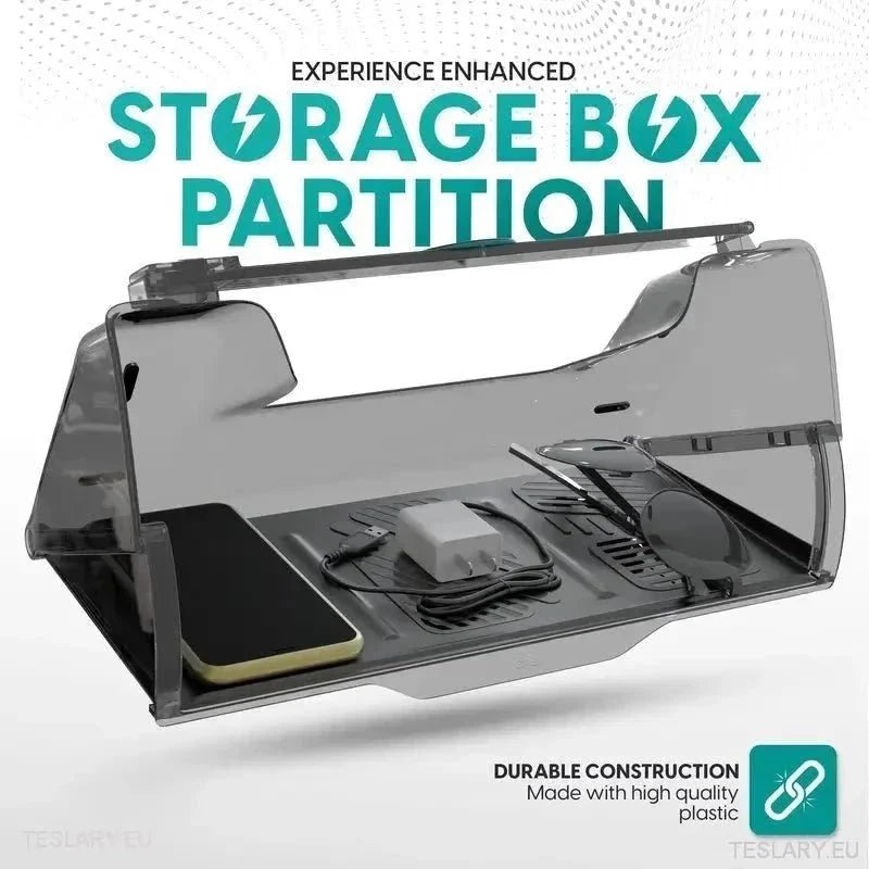Tesla 3/Y Under Screen Storage Organiser - TESLARY Tesla Shop Accessories Europe Nederlands Ireland Deutschland Espana Alicante France Italia