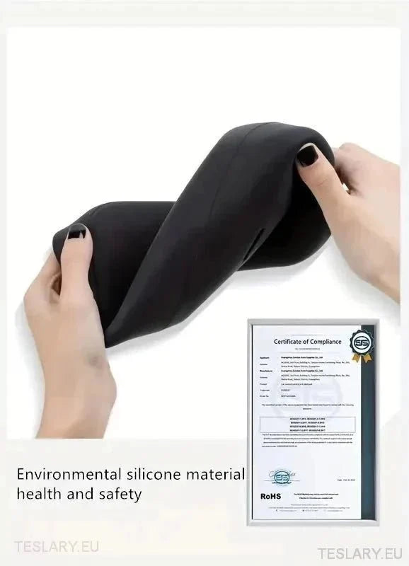 Tesla 3/Y/X/S Silicone Tissue Holder with Adjustable Strap - TESLARY Tesla Shop Accessories Europe Nederlands Ireland Deutschland Espana Alicante France Italia