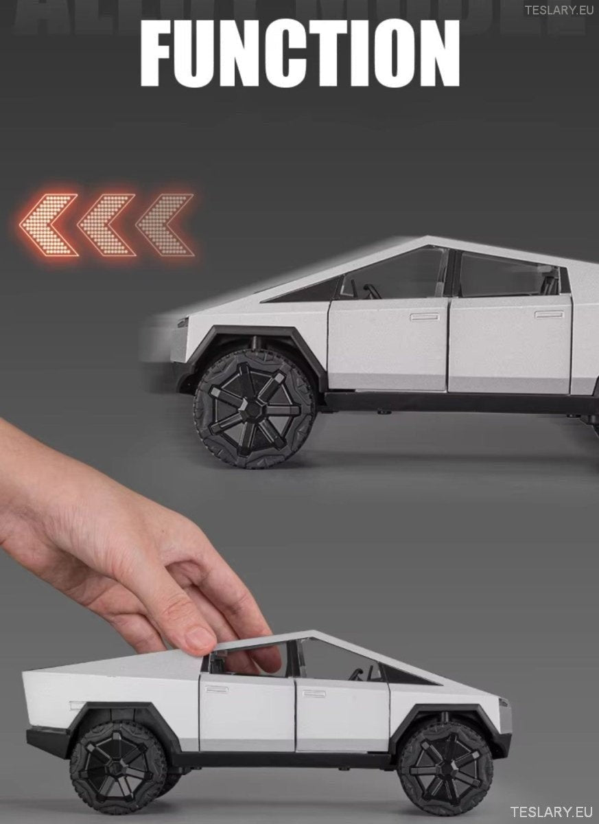 Tesla Cybertruck Model Car 1:24 Unofficial Version - TESLARY Tesla Shop Accessories Europe Nederlands Ireland Deutschland Espana Alicante France Italia