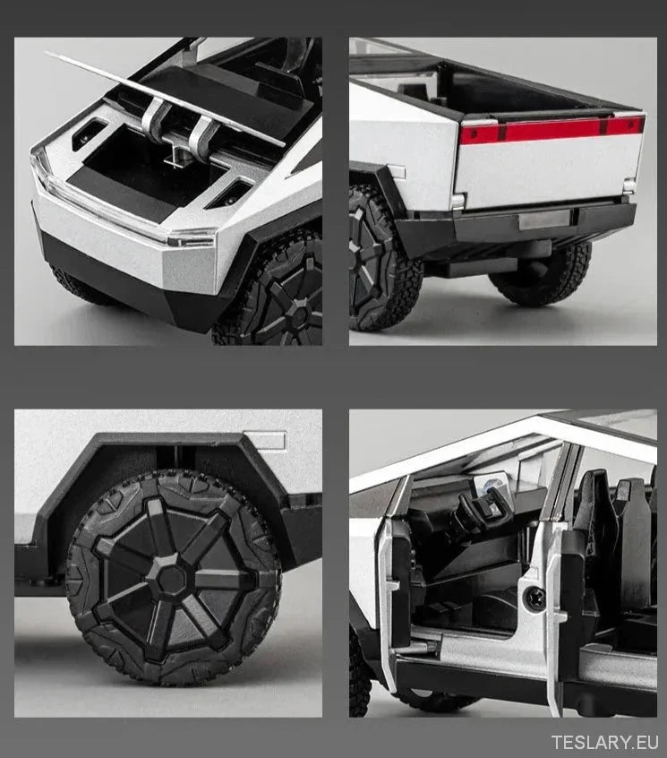 Tesla Cybertruck Model Car 1:32 Unofficial Version - TESLARY Tesla Shop Accessories Europe Nederlands Ireland Deutschland Espana Alicante France Italia