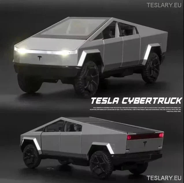 Tesla Cybertruck Model Car 1:32 Unofficial Version - TESLARY Tesla Shop Accessories Europe Nederlands Ireland Deutschland Espana Alicante France Italia