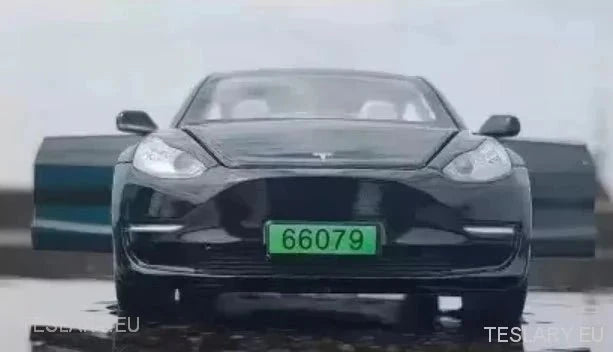 Tesla Model 3  1:32 Unofficial Version ( Black ) -TESLARY.IE Tesla Shop Europe