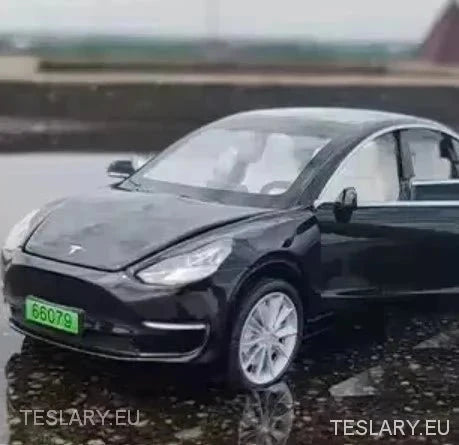 Tesla Model 3  1:32 Unofficial Version ( Black ) -TESLARY.IE Tesla Shop Europe