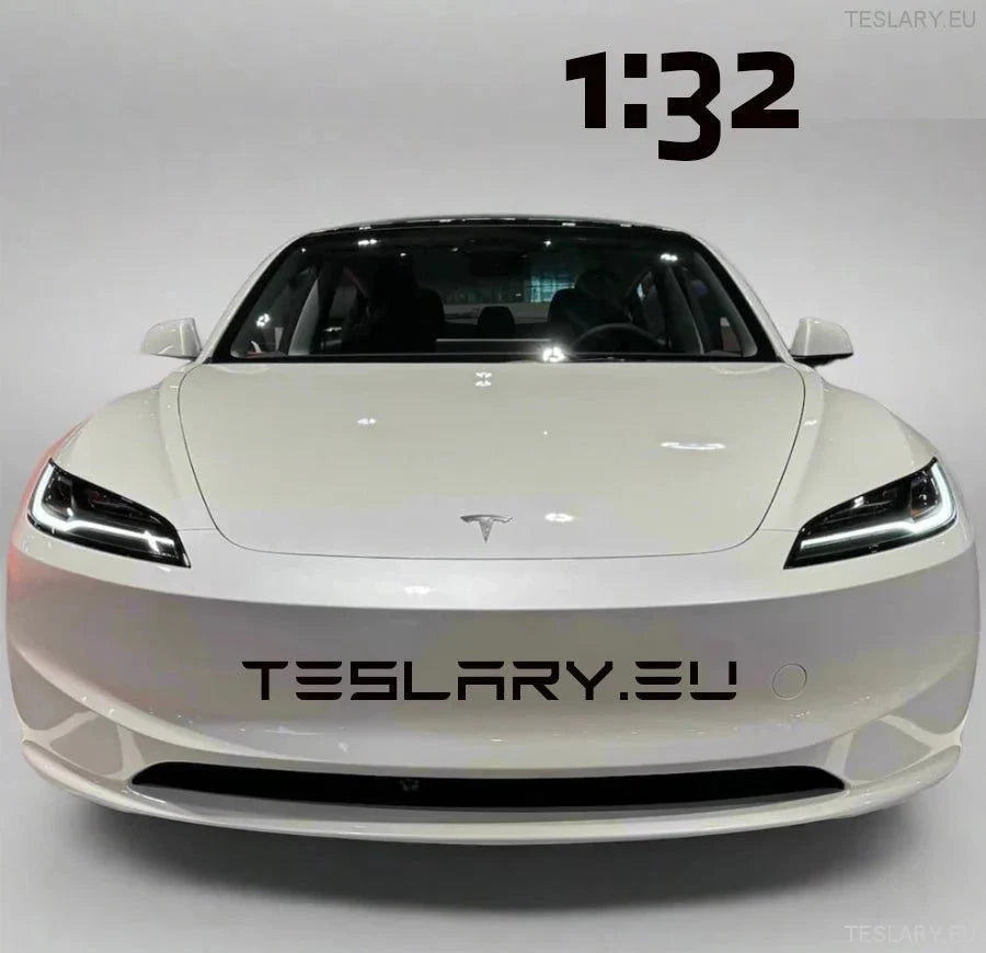 Tesla Model 3+ Highland 2024 1:32 Unofficial Version - TESLARY Tesla Shop Accessories Europe Nederlands Ireland Deutschland Espana Alicante France Italia